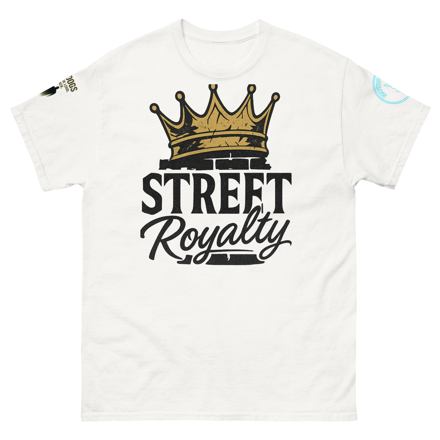 Crowned Hustle Tee – Streetwear Grind Shirt for Self-Made Kings
