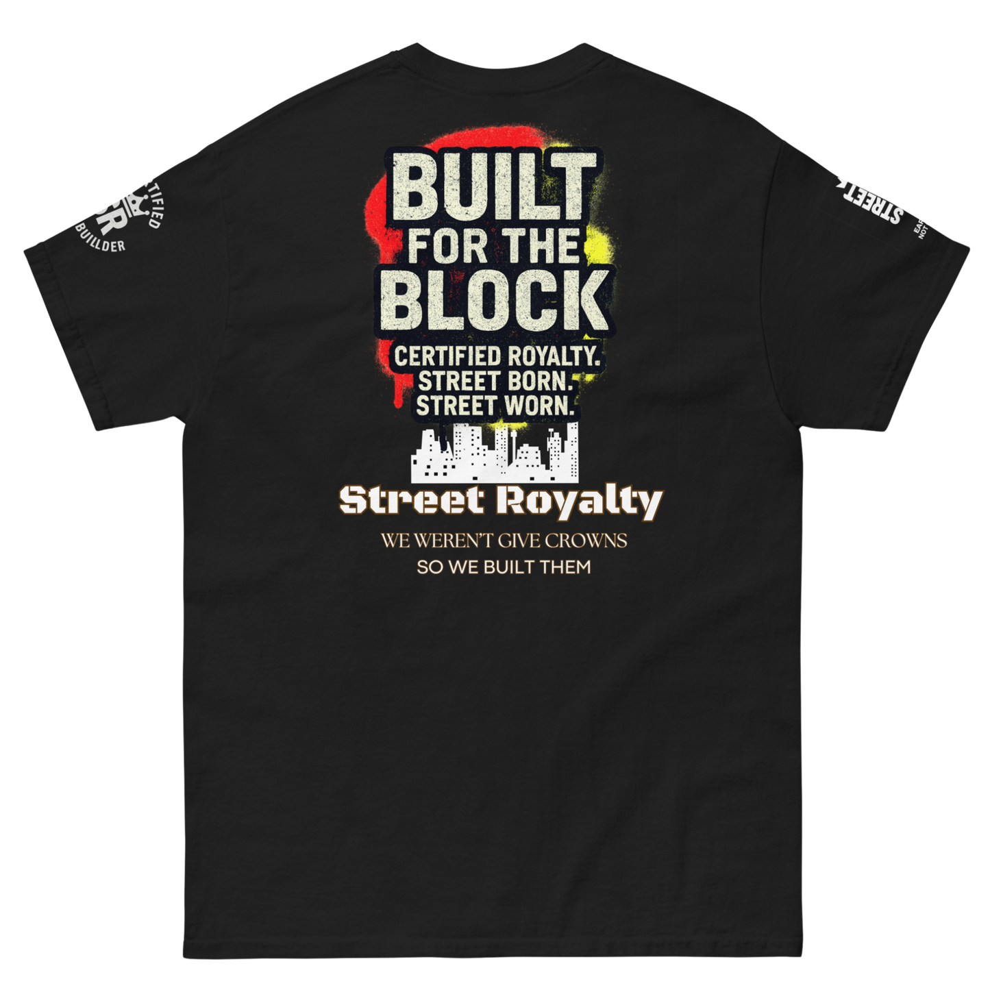 Street Royalty Tee – Urban Crown Graphic Shirt for Kings Who Built It