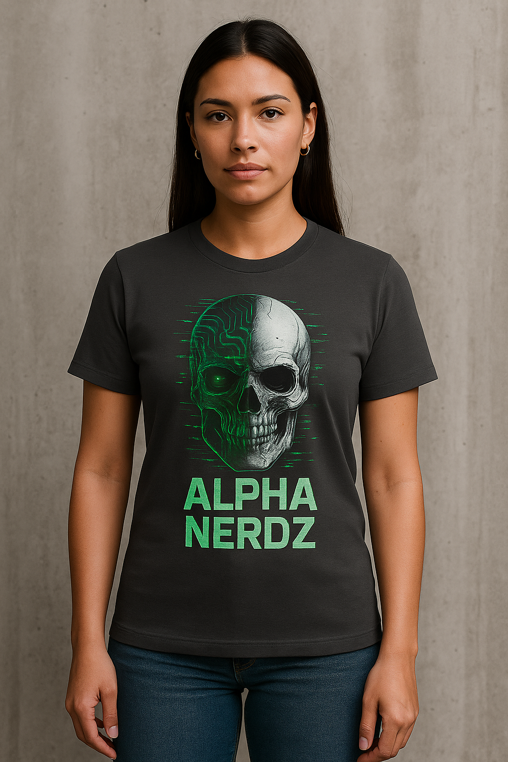Alpha Override Tee | Alpha Nerdz Glitch Streetwear