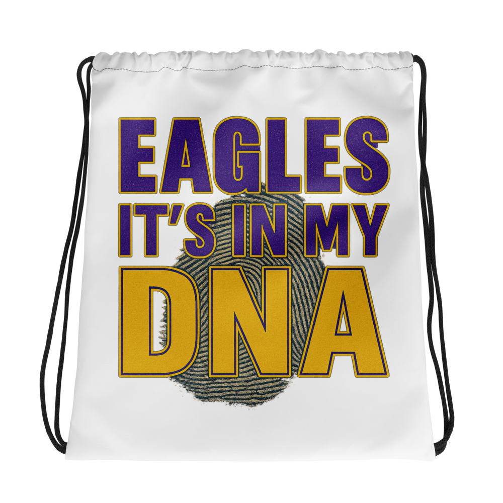 Sharon Eagles Drawstring Bag – “Eagles Is in Our DNA” School Spirit Gear