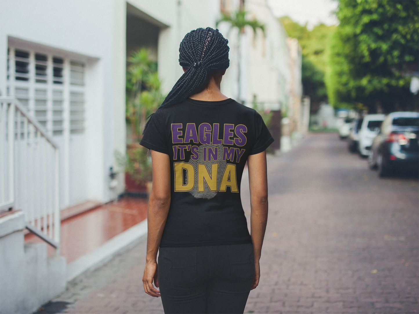 Sharon Eagles T-Shirt – “Eagles Is in Our DNA” School Spirit Wear
