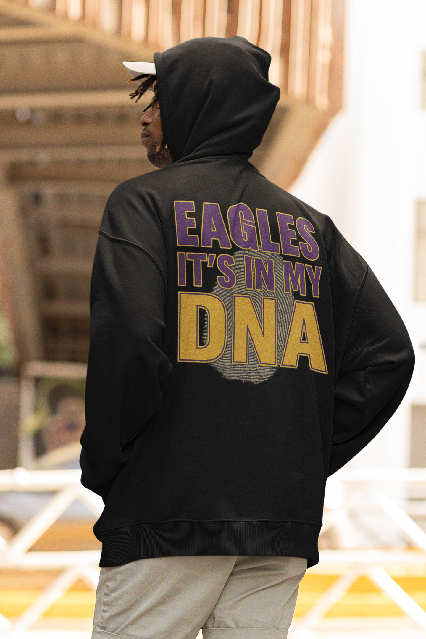 Sharon Eagles Hoodie – “Eagles Is in Our DNA” School Spirit Wear