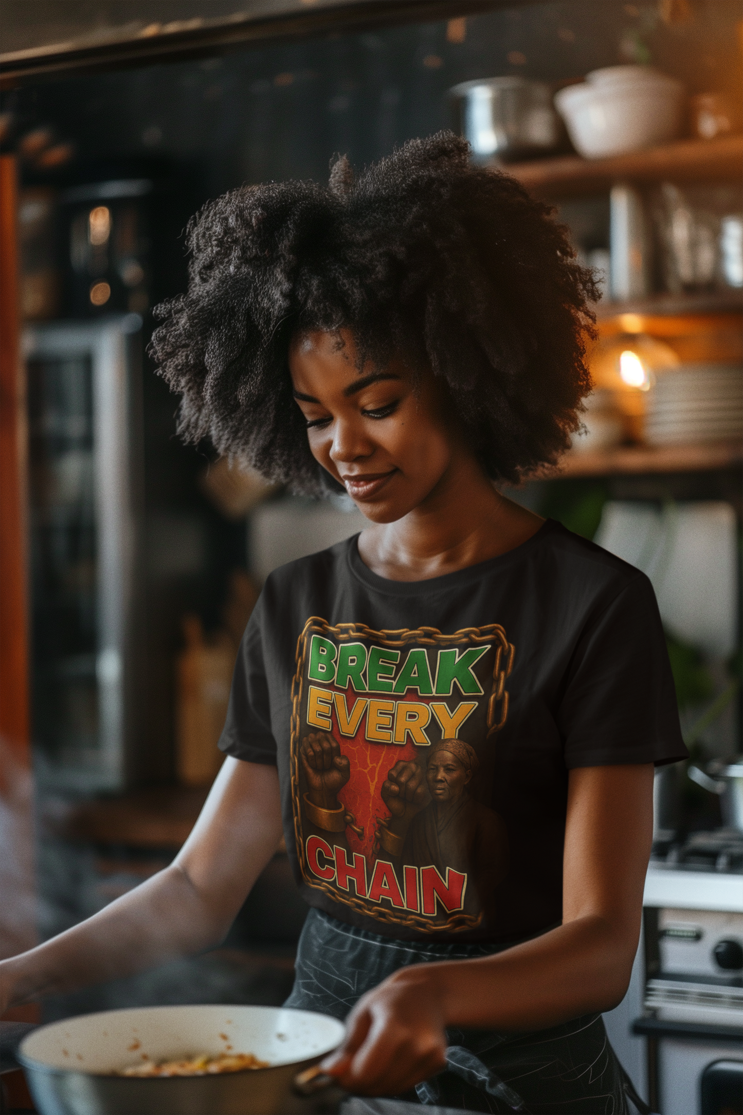 Break Every Chain – Liberation & Light Juneteenth Tee (Unisex)