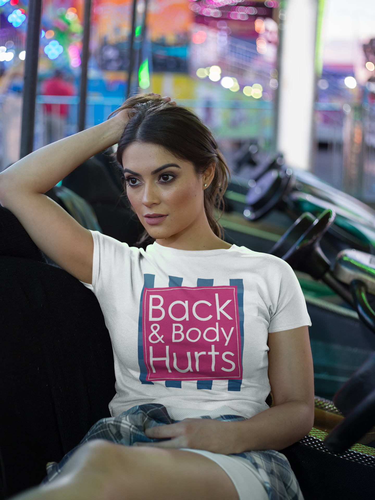 Back & Body Hurts T-Shirt – Funny Parody Graphic Tee