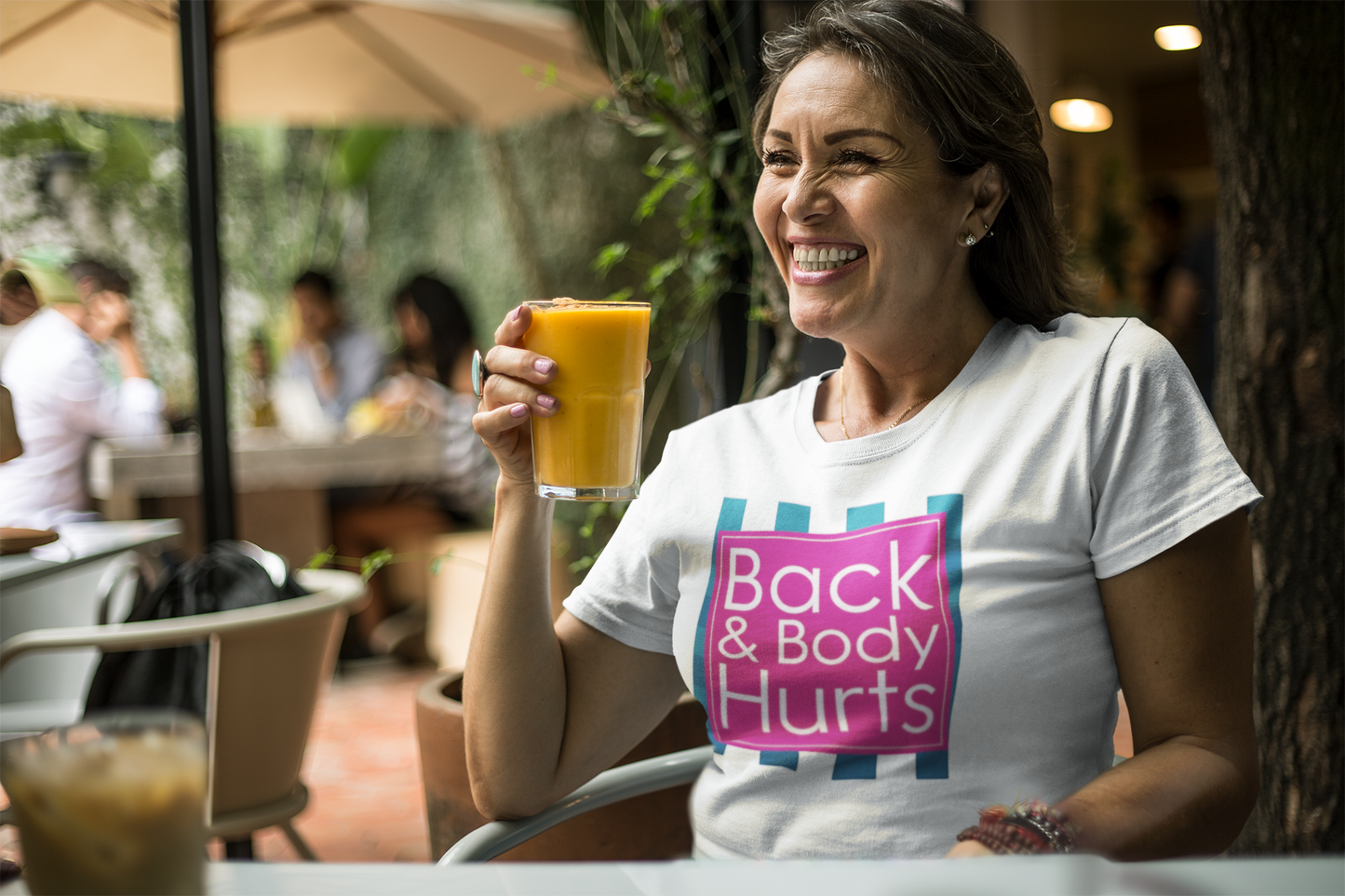 Back & Body Hurts T-Shirt – Funny Parody Graphic Tee
