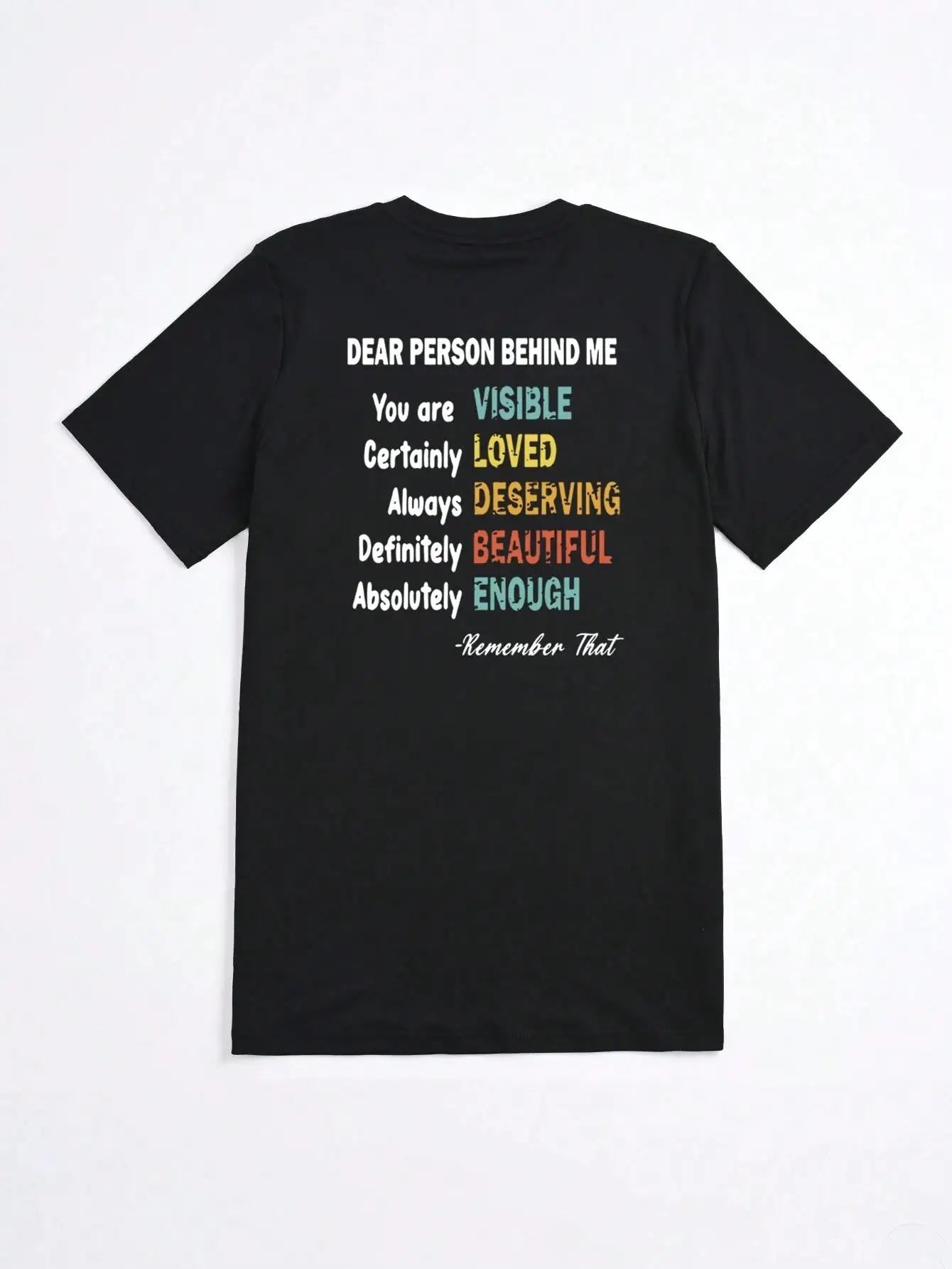 Cheerful Message T-Shirt for Women
