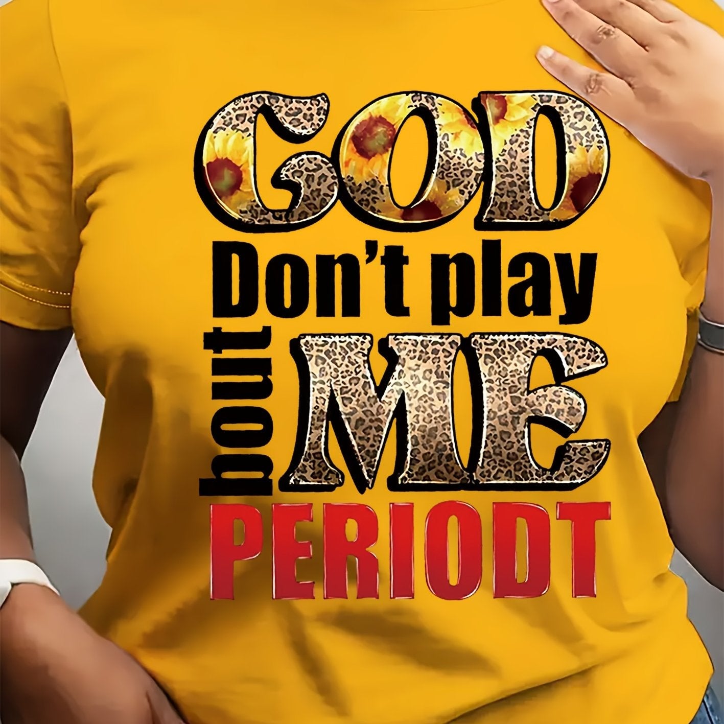 Bold Faith Yellow Tee