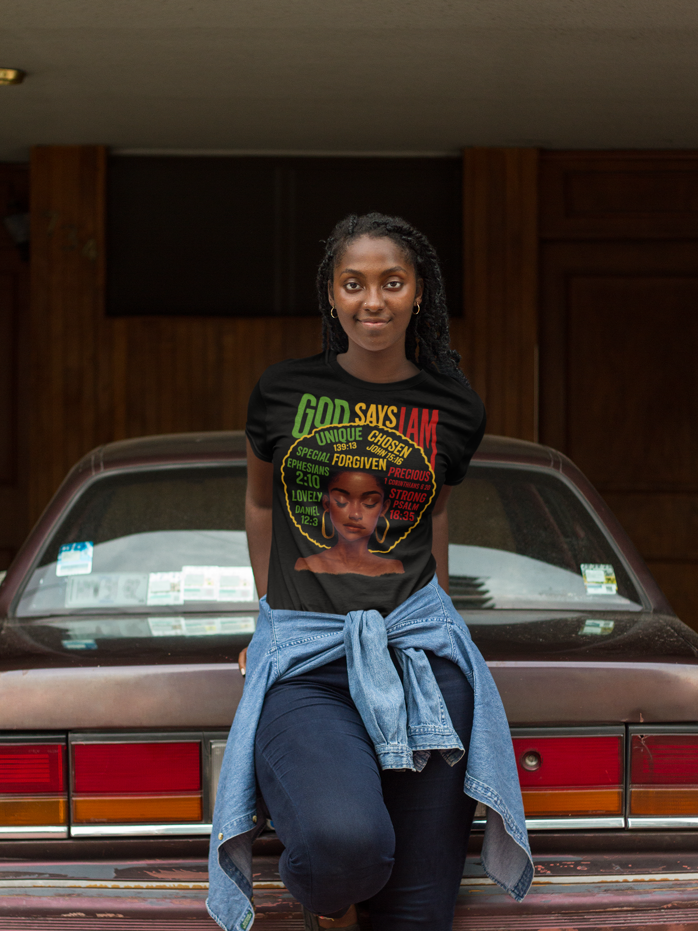 God Says I Am – Juneteenth Liberation Tee (Faith-Inspired Unisex Shirt)