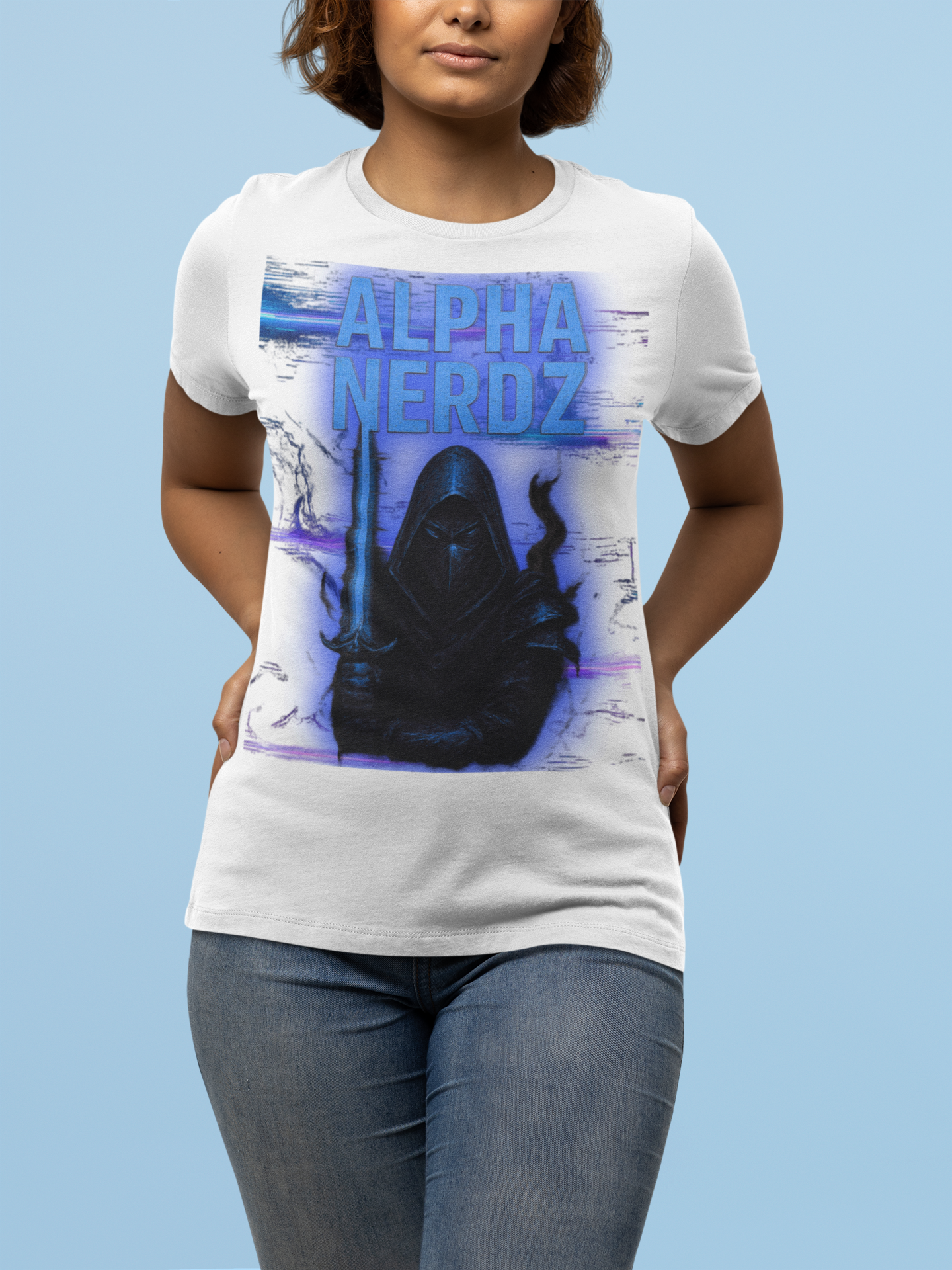 Alpha Nerdz Rogue Unit Glitch Gamer T-Shirt