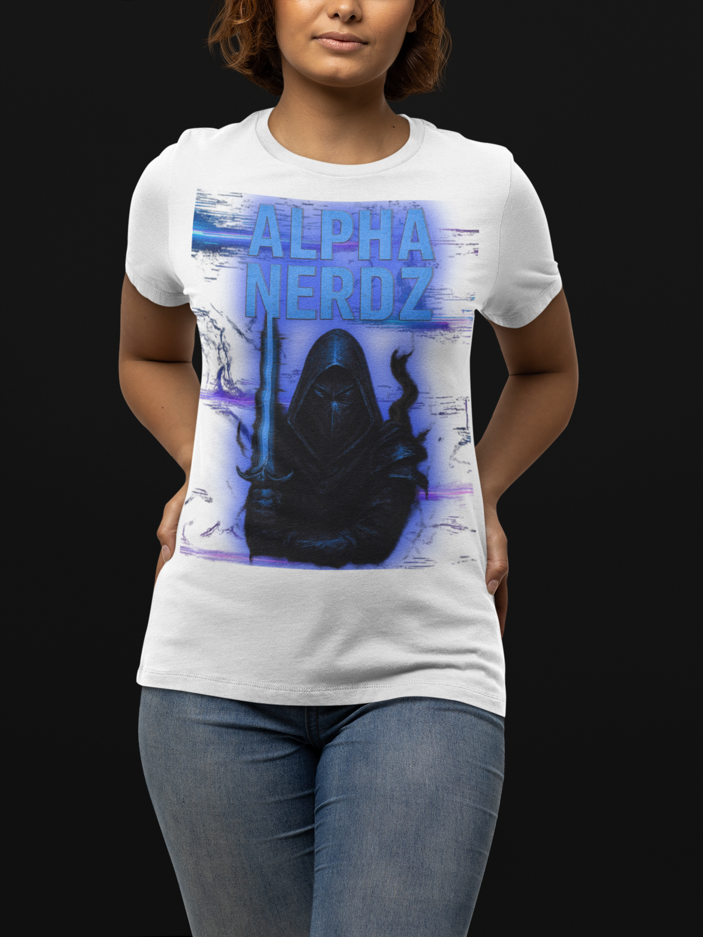 Alpha Nerdz Rogue Unit Glitch Gamer T-Shirt