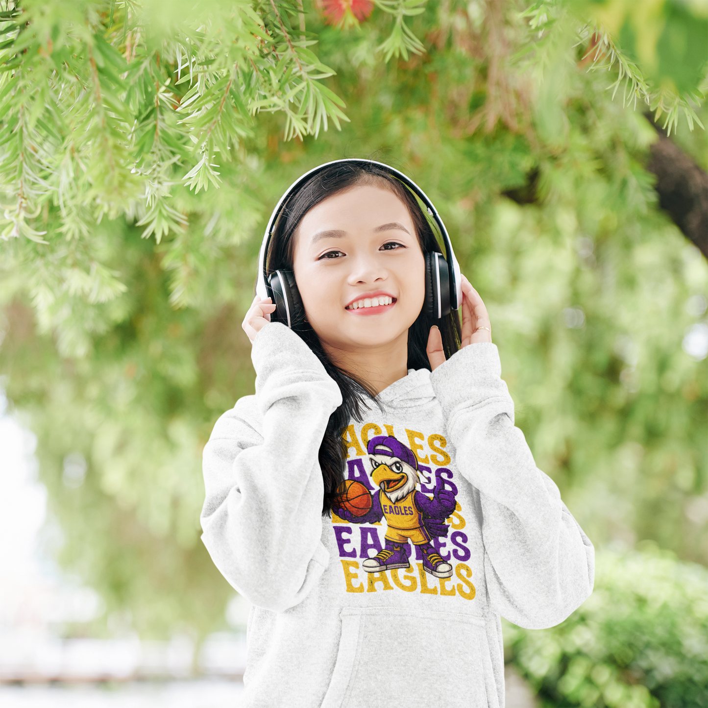 Sharon Eagles Hoodie – “Eagles Is in Our DNA” School Spirit Wear
