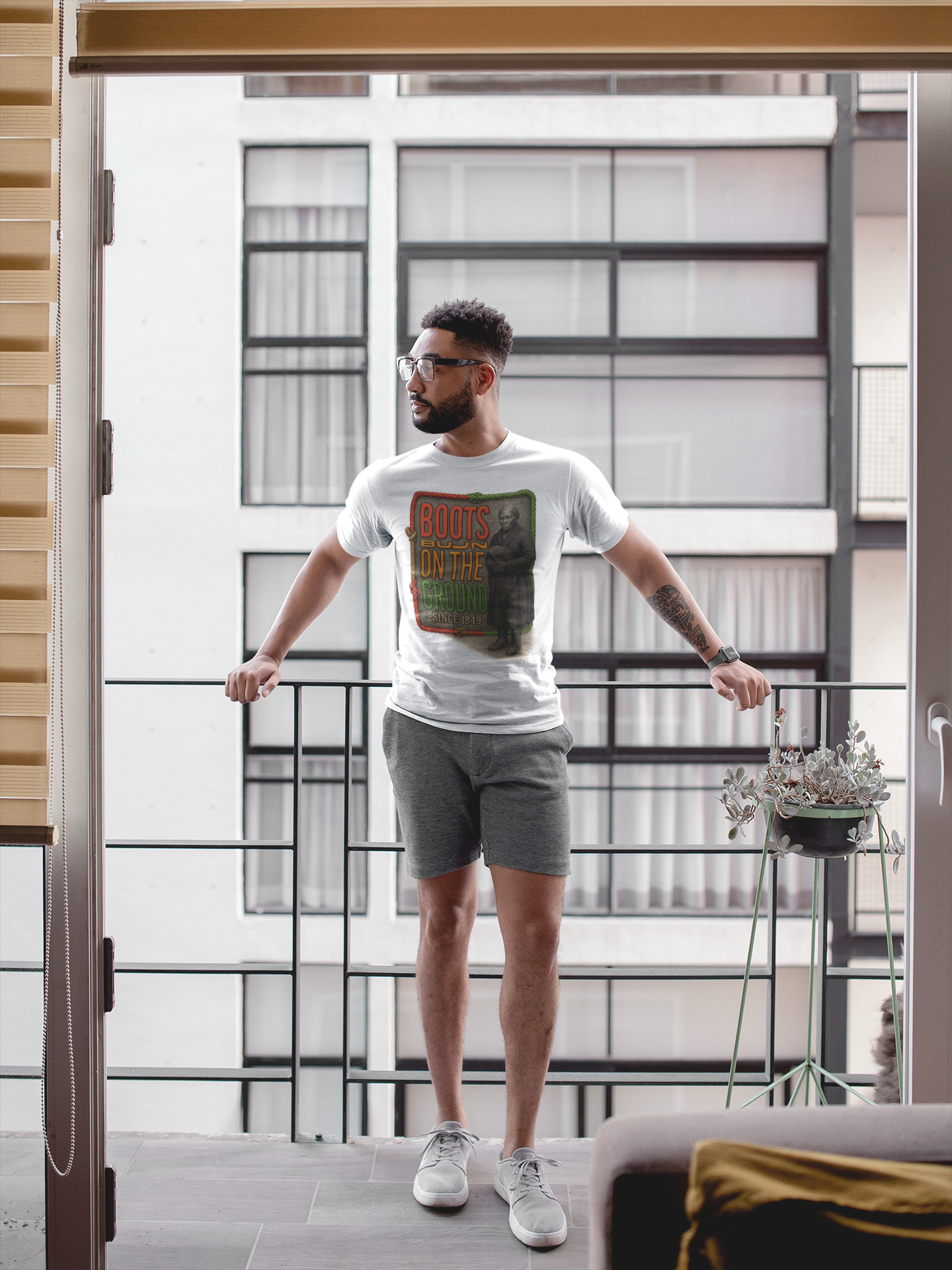 Boots on the Ground – Juneteenth Freedom Fighter Tee (Unisex)