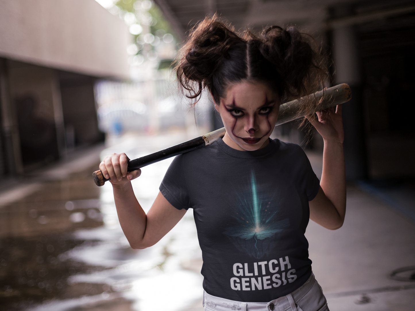Glitch Genesis Tee | Alpha Nerdz Streetwear
