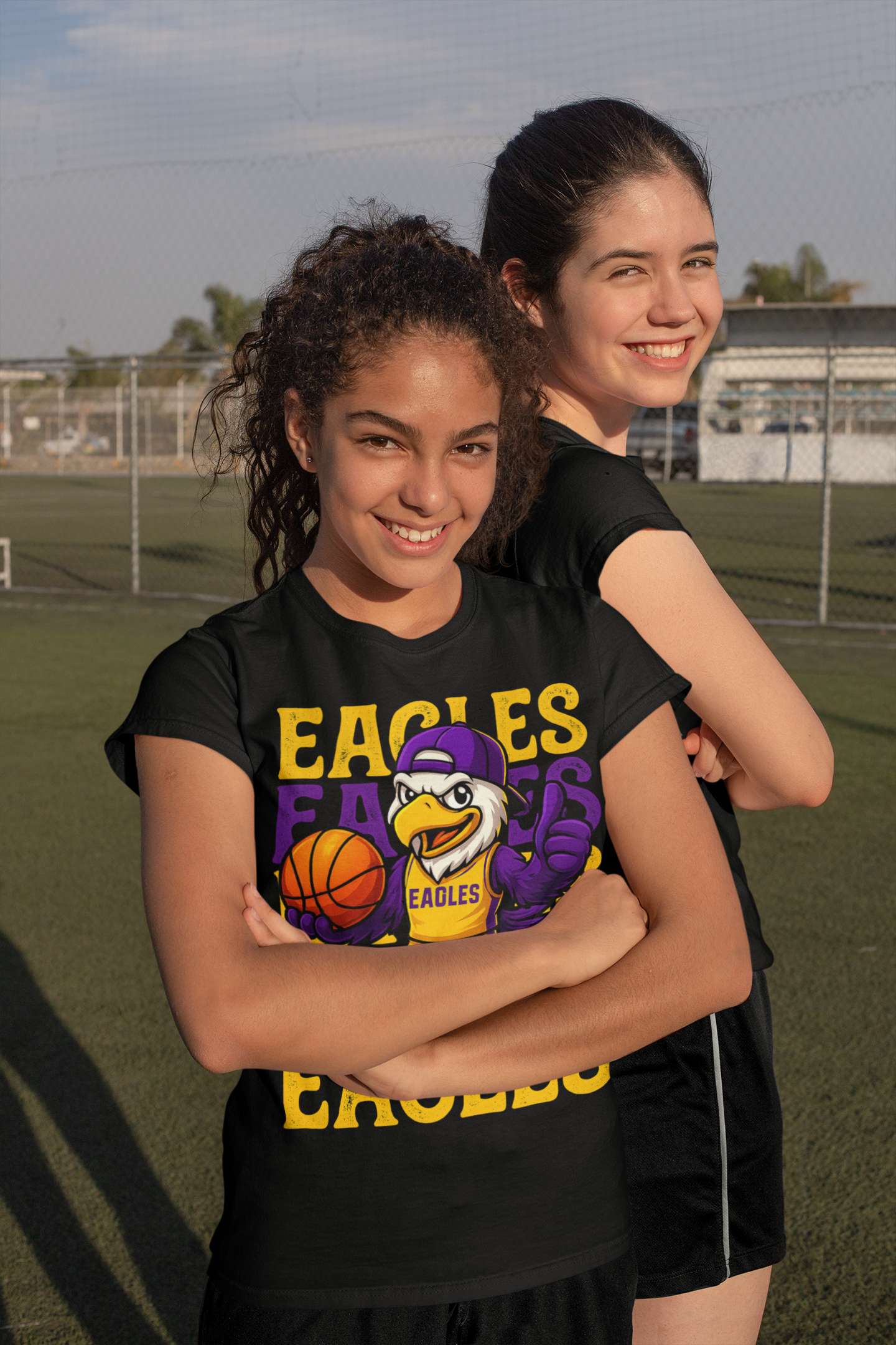 Sharon Eagles T-Shirt – “Eagles Is in Our DNA” School Spirit Wear