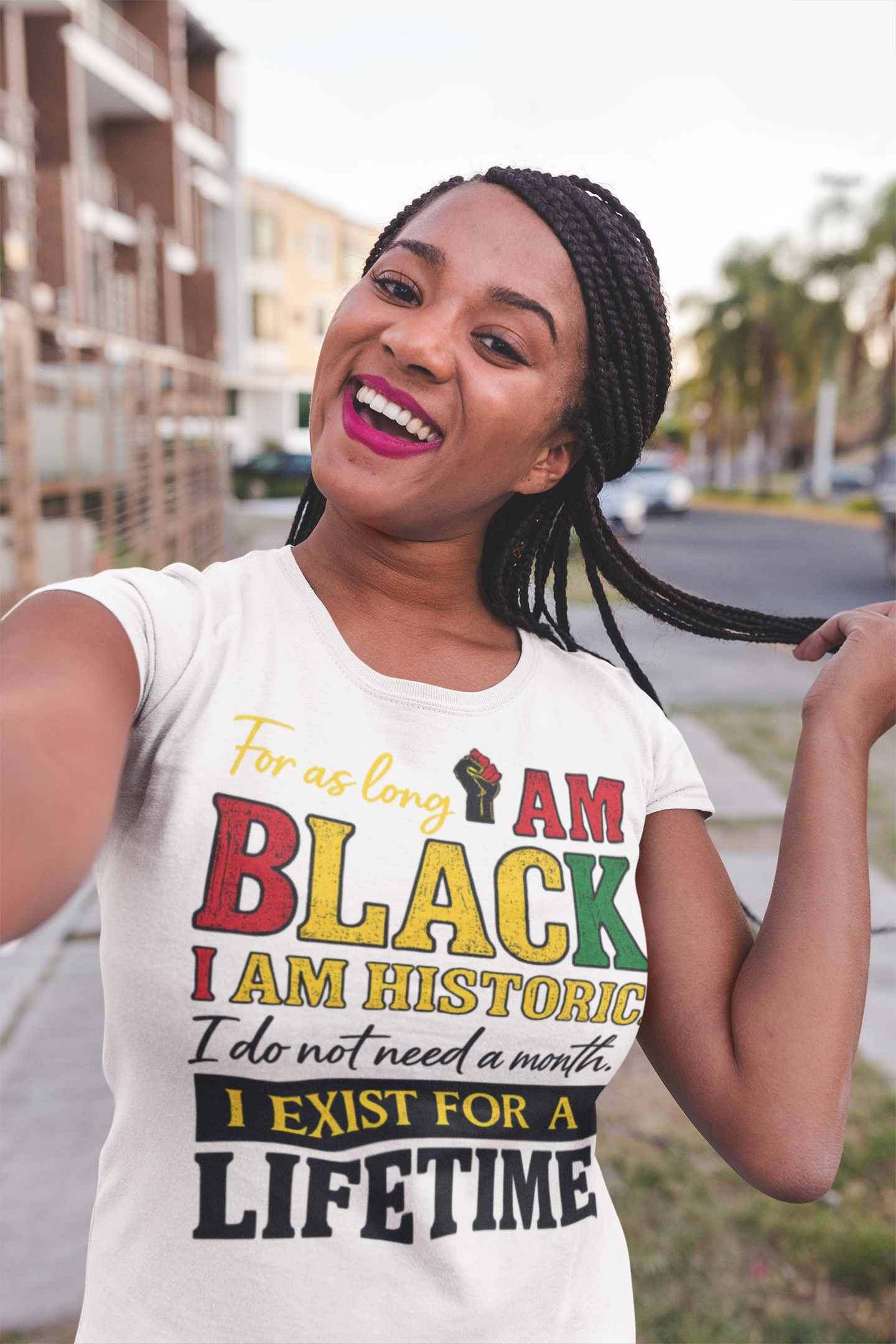 "I Am Black. I Am Historic." Juneteenth Tee