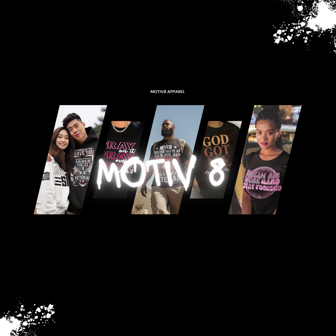 Motiv8Style T-Shirts | Custom Statement Tees with Meaning