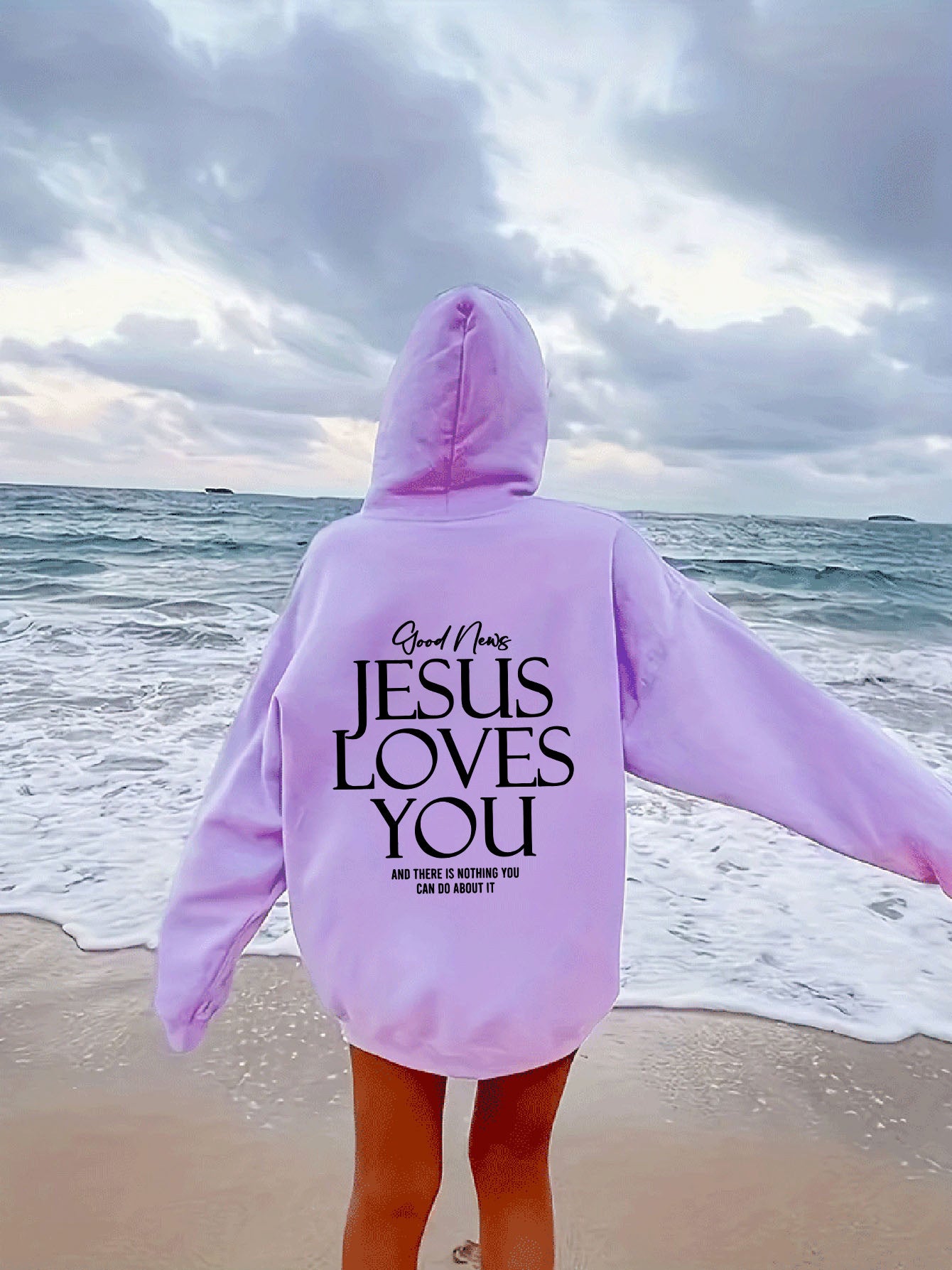 Jesus Love Comfort Hoodie