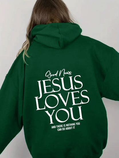 Jesus Love Comfort Hoodie