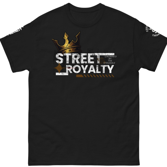 Street Royalty Tee – Urban Crown Graphic Shirt for Kings Who Built It