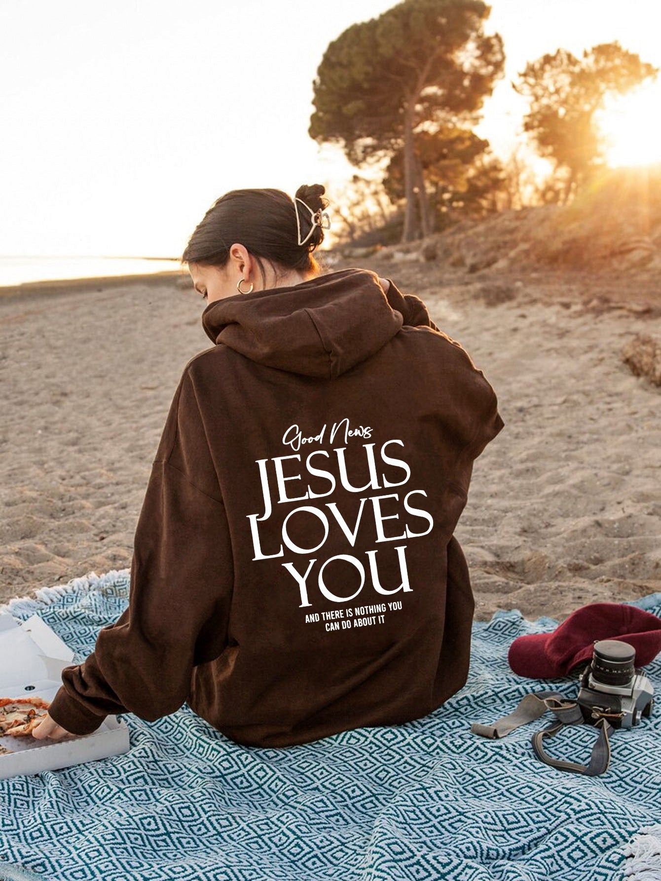 Jesus Love Comfort Hoodie