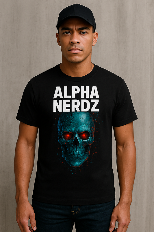 Alpha Override Tee | Alpha Nerdz Glitch Streetwear