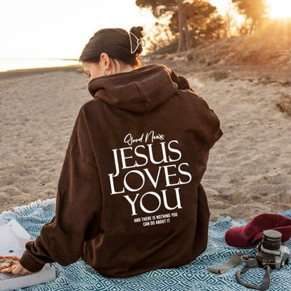 Jesus Love Comfort Hoodie