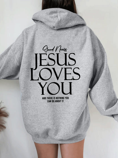 Jesus Love Comfort Hoodie