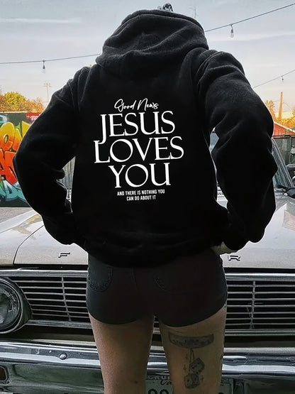 Jesus Love Comfort Hoodie