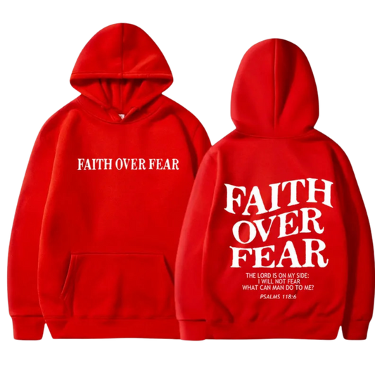 Faith Over Fear Unisex Hoodies