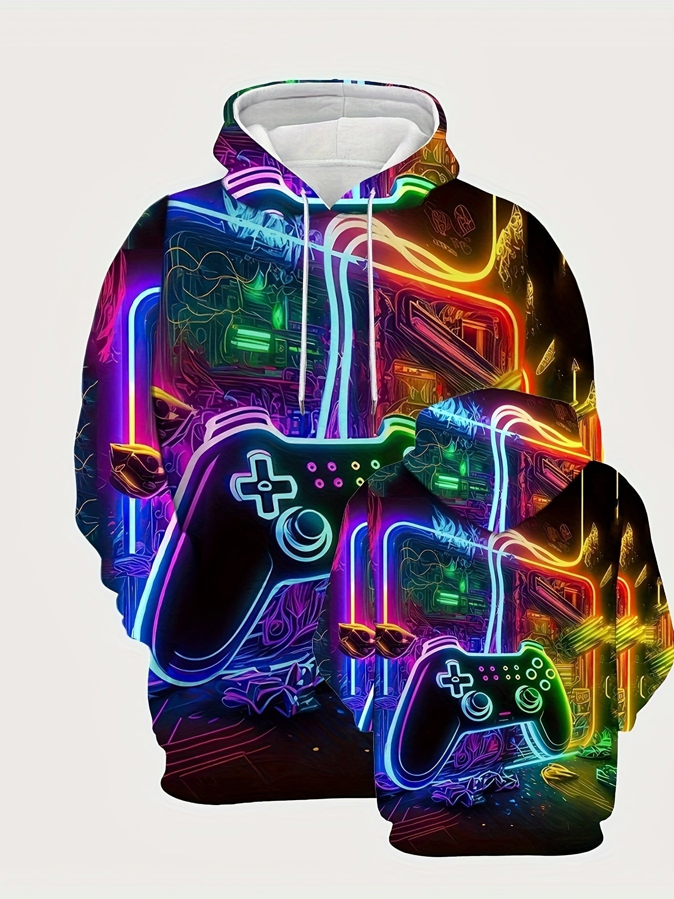 Game Console Hooded Sweatshirt