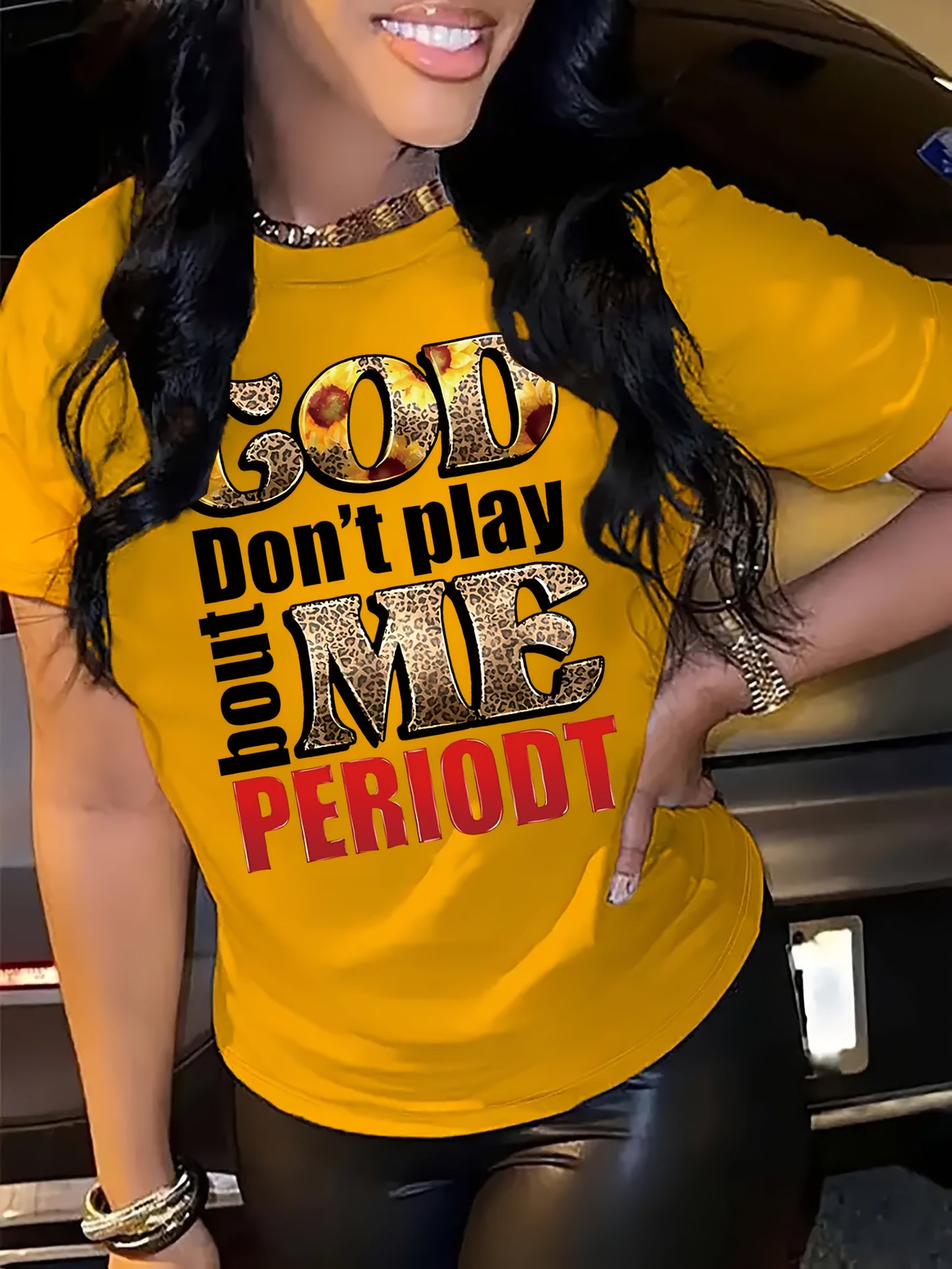 Bold Faith Yellow Tee