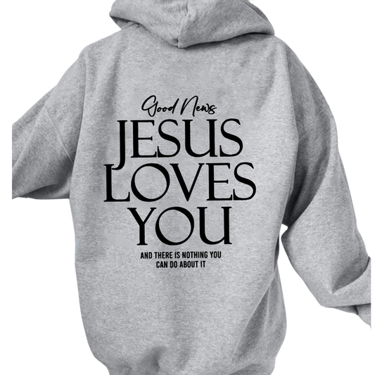 Jesus Love Comfort Hoodie