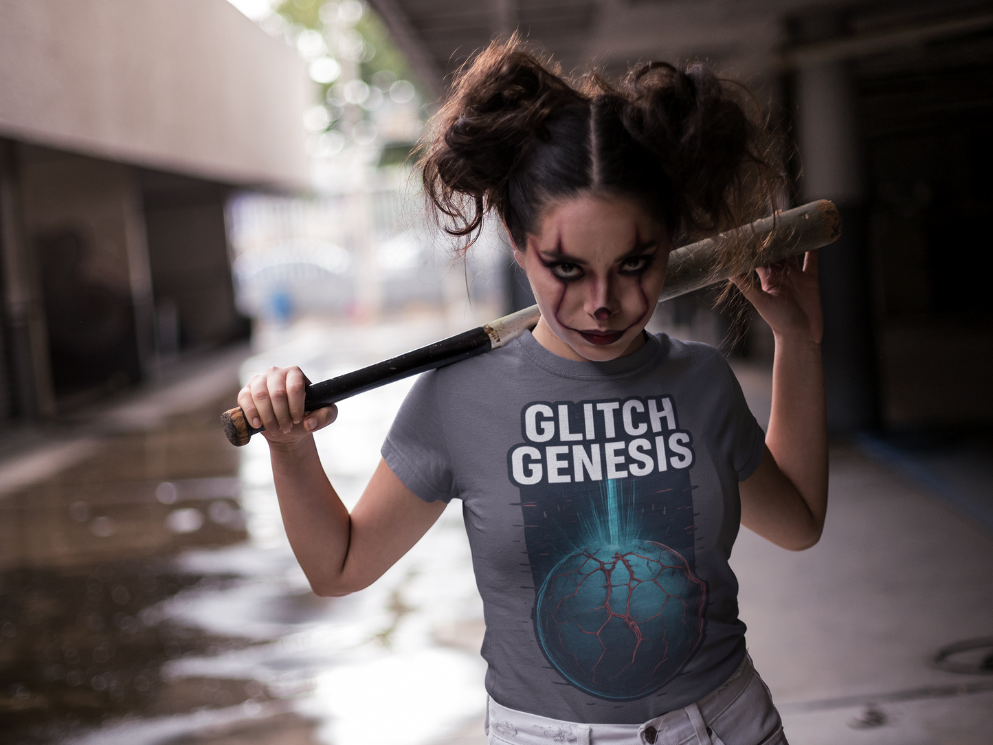 Glitch Genesis Tee | Alpha Nerdz Streetwear